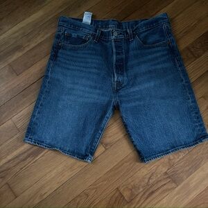 Levi's Men's Deep Indigo Jean Shorts